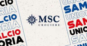 MSC Crociere è warm up back jersey sponsor dell'U.C. Sampdoria
