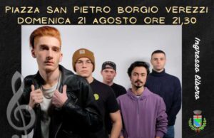 A Borgio Verezzi concerto con Luca Cerati RedLine in concerto a Borgio Verezzi il 21.08.2022