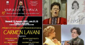 Varazze Lirica premia il soprano Carmen Lavani con il Premio Città di Varazze Francesco Cilea