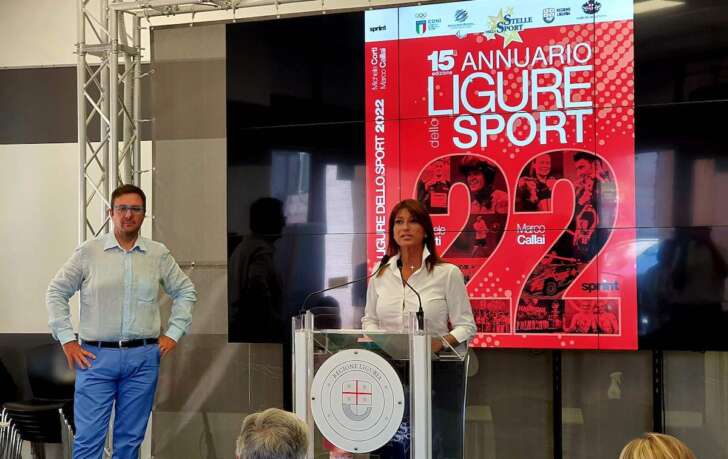Presentato in Regione l’Annuario Ligure dello Sport 2022