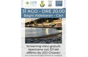La vista e le vacanze, appuntamento con l’UICI a Cavi di Lavagna La vista e le vacanze, appuntamento con l’UICI a Cavi di Lavagna