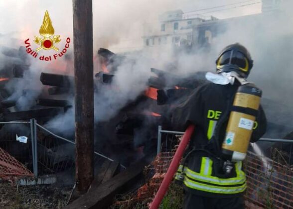 Valpolcevera a fuoco locomotore, indagini in corso