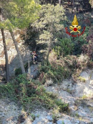 Promontorio di Maralunga, turista tedesca soccorsa dai VVF