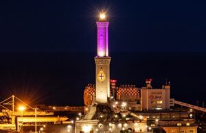 La Lanterna di Genova in rosa a sostegno di LILT Lanterna