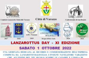 A Varazze torna il “Lanzarottus Day” Lanzarottus Day 2022-Varazze