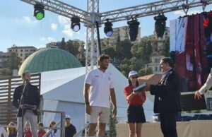 Matteo Iachino premiato alle Vele d’Epoca per la sua straordinaria impresa Matteo Iachino premiato alle Vele d’Epoca per la sua straordinaria impresa