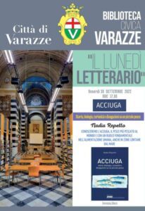 Presentazione del libro Acciuga-Locandina