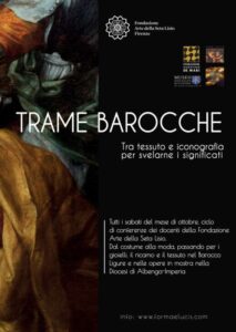 Trame barocche, tra tessuto e iconografia per svelarne i significati-Locandina