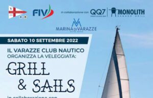 Veleggiata Grill & Sails 2022 di fine stagione estiva al Varazze Club Nautico