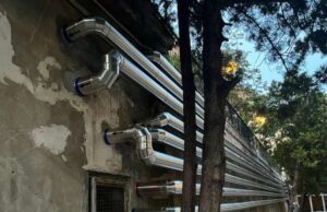 Recco, scuole via Massone: nuove tubature nella centrale termica