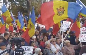 Moldavia, manifestazioni: In cambio di Sandu legna da ardere Moldavia, manifestazioni: In cambio di Sandu, legna da ardere