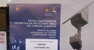Martedì 13 settembre simulazione nell’area del Fegino