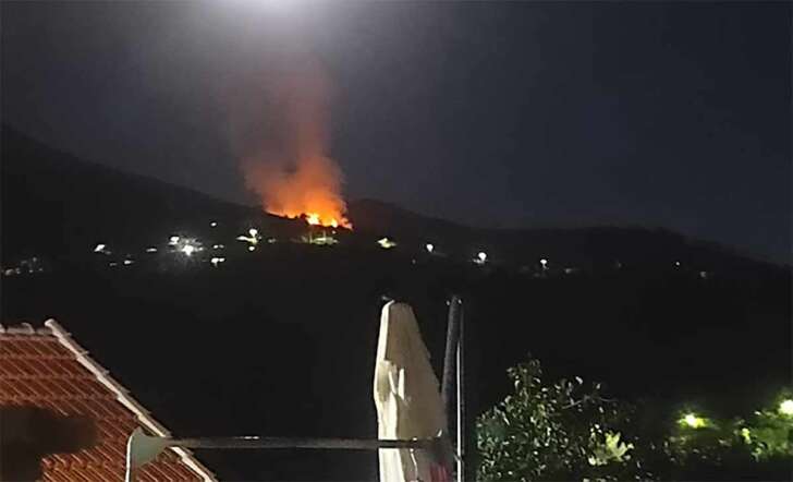 Incendio sul Monte Moro, attivati i VVF