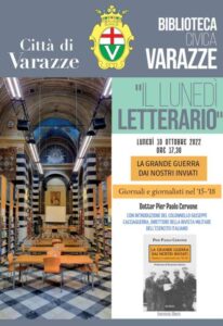 La Grande Guerra dai nostri inviati di Pier Paolo Cervone-Locandina presentazione