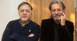 Nella foto il duo di compositori Pivio e Aldo De Scalzi fotografati da Pietro Pesce