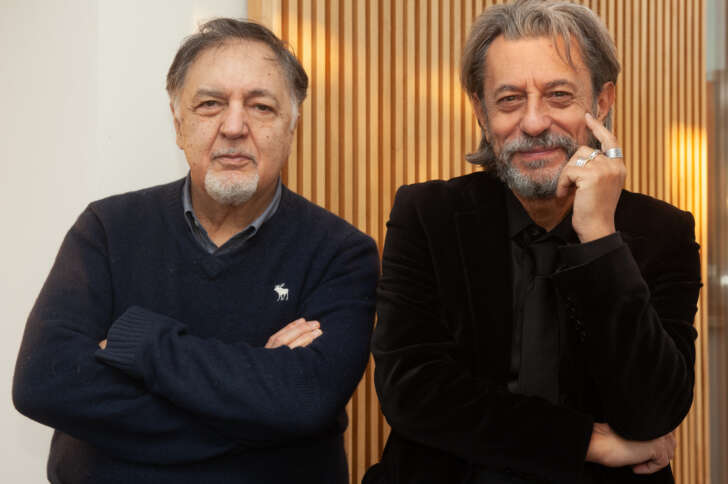 Nella foto il duo di compositori Pivio e Aldo De Scalzi fotografati da Pietro Pesce