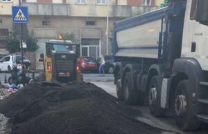 Recco, restyling dell’asfalto nelle piazze Nicoloso e Matteotti