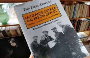 Continua Il Lunedì Letterario a Varazze La Grande Guerra dai nostri inviati di Pier Paolo Cervone-Copertina libro