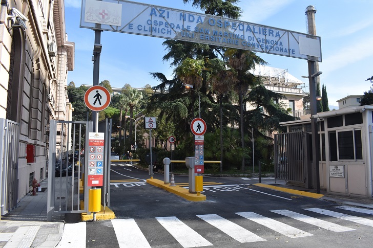 San Martino, dal 31 luglio chiuso ingresso Largo Rosanna Benzi