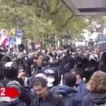 Parigi, durante manifestazione scontri con la polizia