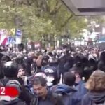 Parigi, durante manifestazione scontri con la polizia