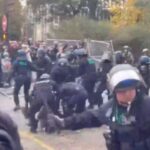 Parigi, durante manifestazione scontri con la polizia