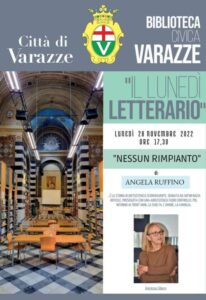 Lunedì letterario 28 novembre-Varazze