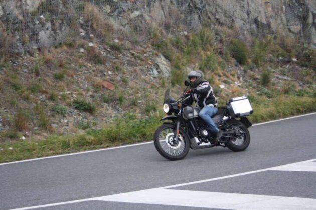 In Liguria sulla Royal Enfield Himalaya