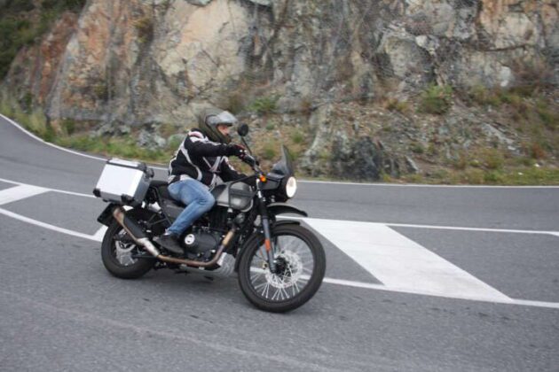 In Liguria sulla Royal Enfield Himalaya