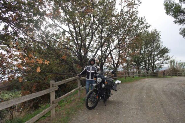 In Liguria sulla Royal Enfield Himalaya