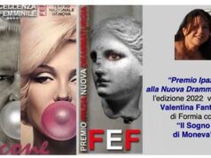 FEF, il prestigioso Premio Ipazia alla nuova drammaturgia 2022 vinto da Valentina Fantasia di Formia
