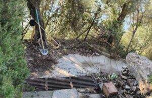 Recco, finiti lavori nei canali acque meteo in salita Giudea