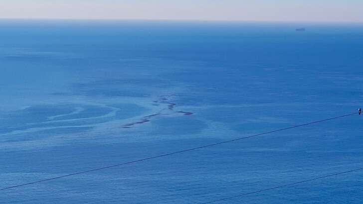 Macchia scura in mare davanti a Pieve non è petrolio