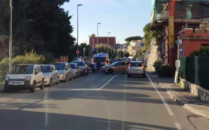 Incidente sull’Aurelia tra Bogliasco e Pieve, circolazione interrotta