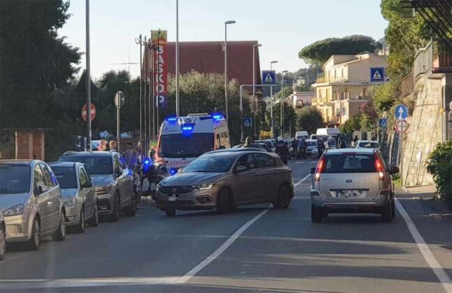 Incidente sull’Aurelia tra Bogliasco e Pieve, circolazione interrotta