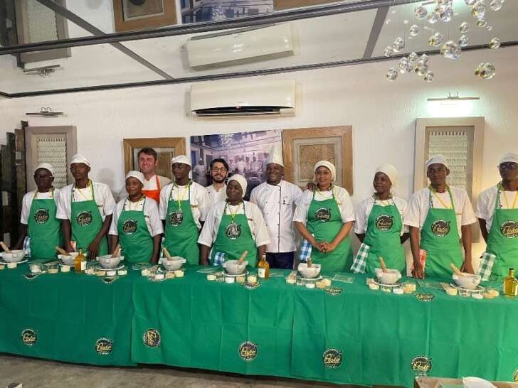 La Liguria e il suo Campionato Mondiale di Pesto protagonisti a Niamey, nel Niger, nella Giornata Internazionale della Cucina Italiana 2022 La Liguria e il suo Campionato Mondiale di Pesto protagonisti a Niamey, nel Niger, nella Giornata Internazionale della Cucina Italiana 2022