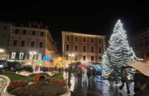Viabilità a Chiavari nelle feste natalizie Piazza Matteotti-Chiavari