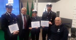 Premiati tre agenti della Polizia Locale di Chiavari per la tutela dei diritti dei disabili, da Regione Liguria e Consulta Regionale Handicap