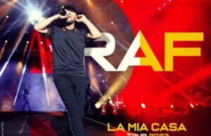 Cresce il tour di Raf Raf-La mia casa tour 2023