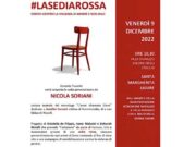 A Villa Durazzo una Sedia Rossa personalizzata da Nicola Soriani