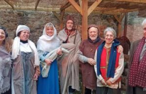 In piazza dei Leoni ad Albenga il Presepe vivente dell’Unitre