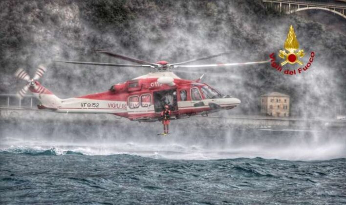 Pieve Ligure: sospese le ricerche del disperso ucraino in mare