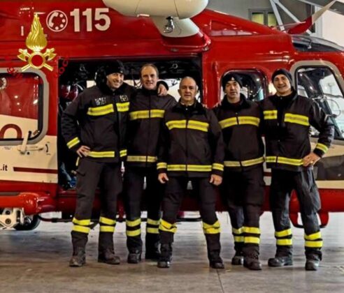 VVF specializzati in incendi marittimi in aiuto ai colleghi di Palermo