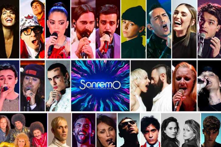 Festival di Sanremo 2023-Cantanti in gara