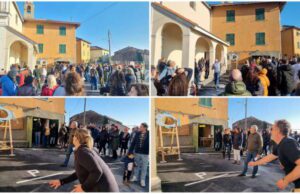 Mini gara del lancio dello stoccafisso a Cantalupo con i ragazzi del Granello Mini gara del lancio dello stoccafisso a Cantalupo con i ragazzi del Granello «Centro Socio Educativo e Riabilitativo di Varazze»