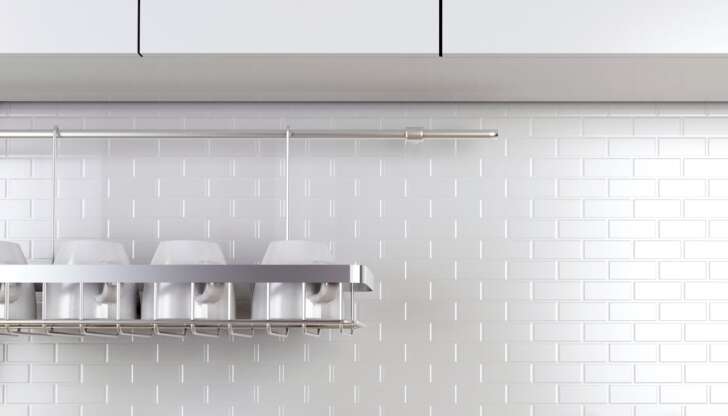 Bianco per bagno e cucina: un’ottima idea per le pareti