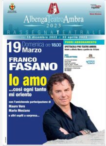 Ad Albenga arriva Franco Fasano