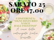 Loano, alla Mondadori l'incontro “Ogni disturbo nasce dall'intestino” Loano. “Ogni disturbo nasce dall'intestino”