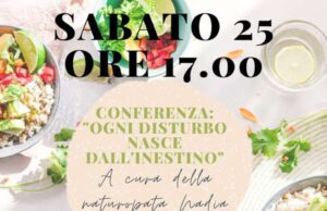 Loano, alla Mondadori l’incontro Ogni disturbo nasce dall’intestino Loano, alla Mondadori l'incontro “Ogni disturbo nasce dall'intestino” Loano. “Ogni disturbo nasce dall'intestino”