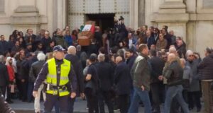 Una folla per l’ultimo saluto a Giorgio Bornacin